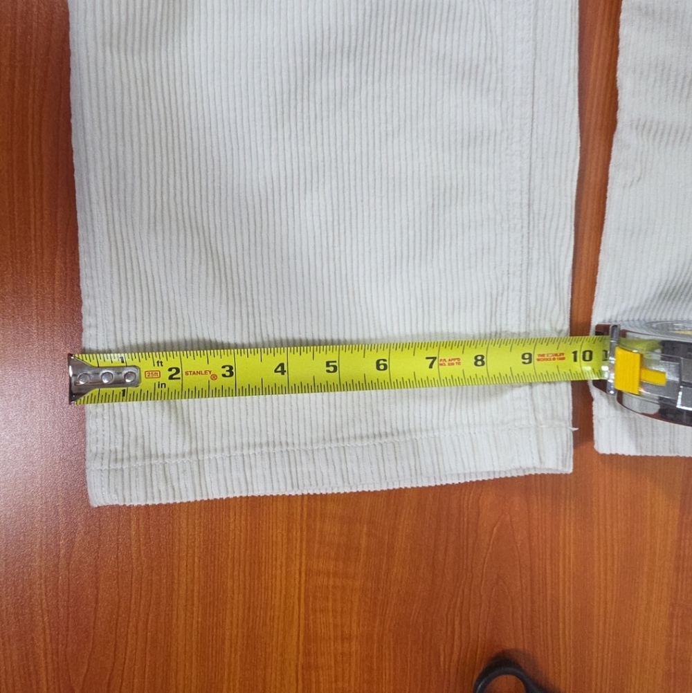 Hollister Ultra High Rise Baggy Cord Cargo Wide Leg Pants Elephant Jumbo Wale 27 - Picture 8 of 12